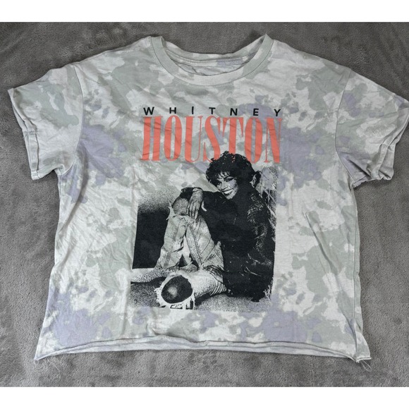 Hybrid California Other - Hybrid California Whitney Houston T-Shirt Kids L 10-12 Grey Tie-Dye